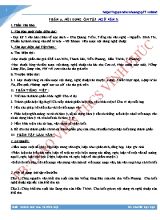 Đề cương ôn tập học kì 2 môn Ngữ văn Lớp 9 - Thiên Hương